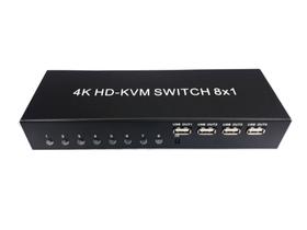 Switch De Video KVM USB HDMI 8 PORTAS / EL308