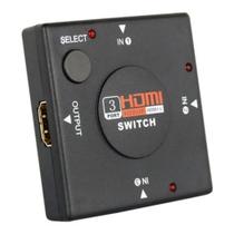 Switch Divisor Hd Hub Hdmi 1.3 Splitter Divisor 3 Portas 3d