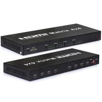 Switch E Splitter Matrix 2.0 4X4 Hdmi 3D Full Hd 4K