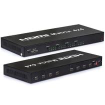 Switch E Splitter Matrix 2.0 4X4 Hdmi 3D Full Hd 4K