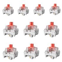 Switch Eletrônico Fejwlvs ZhouWang Vermelho 3 Pinos 50gf 108 Unidades