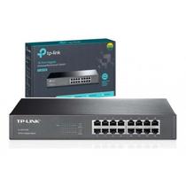 Switch Empresarial TP-LINK Rack 16 Portas Gigabit TL-SG1016D