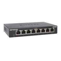 Switch Ethernet NETGEAR GS308 de 8 portas Gigabit não gerenciado