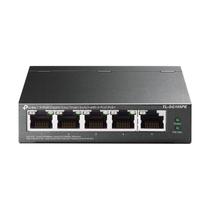 Switch Ethernet TP-Link TL-SG105PE - 4 Portas PoE+ 65W - Easy Smart