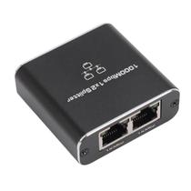 Switch Extensor Internet 1x2 Saídas Para Cabo De Rede Rj45