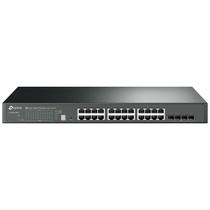 Switch Gerenciável Gigabit L2+ 24 Portas C/ 4 Slots Sfp+ 10ge Jetstream Tl-sg3428x Smb - TP-LINK