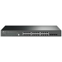 Switch Gerenciável Gigabit L2+ 24 Portas C/ 4 Slots Sfp+ 10ge Jetstream Tl-sg3428x Smb