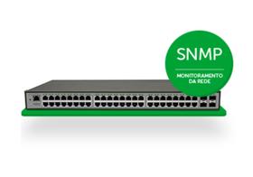 Switch Gerenciável Intelbras 48p Gigabit com 4 SFP - SG 5204 MR L2+