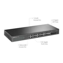 Switch Gerenciável L2+ C/ 24 Portas Gigabit E 4 Slots Sfp Jetstream Tl-sg3428 Smb Switch Gerenciável L2+ C/ 24 Portas Gigabit E 4 Slots Sfp Jetstream Tl-sg3428 Smb