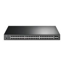 Switch Gerenciável L2+ Tp-Link TL-SG3452XP com 48 Portas Gigabit PoE+ e 4 Slots SFP+ de 10 Gbps