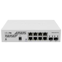 Switch Gerenciável Mikrotik Cloud Smart 8 Portas Gigabit + 2 Portas 10g Sfp+ Css610-8g-2s+in Switch Gerenciável Mikrotik Cloud Smart 8 Portas Gigabit + 2 Portas 10g Sfp+ Css610-8g-2s+in