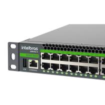 Switch Gerenciável S3054G-B 48 Portas Gigabit + 6 SFP 4760077 Intelbras