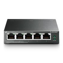 Switch Gigabit 10/100/1000 De Mesa C/ 5 Portas (4 Poe) Tl-sg1005p Smb - TP-LINK