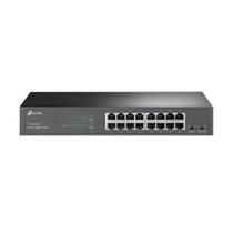 Switch Gigabit 16 Portas 10-100-1000 Nao Gerenciavel Tl-sg1016d Nacional Smb