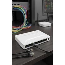 Switch Gigabit 8 Portas 1000Mbps Bivolt Rede LAN