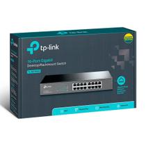Switch Gigabit de Mesa ou Montável em Rack 16 portas TP-Link TL-SG1016D 10/100/1000Mbps Bivolt