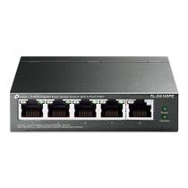 Switch Gigabit EASY SMART 10/100/1000 C/ 5 Portas (sendo 4 Poe) TL-SG105PE SMB - TP-LINK