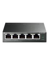 Switch Gigabit Easy Smart 10/100/1000 C/ 5 Portas (sendo 4 Poe) Tl-sg105pe Smb
