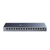 Switch Gigabit Ethernet TP-Link de 16 Portas - TL-SG116 - Desktop/Parede, Sem Ventoinha, Metal Robusto