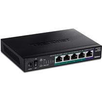 Switch Gigabit Ethernet TRENDnet TPE-TG350 de 5 Portas com PoE+ - Não Gerenciado