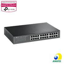 Switch Gigabit Mesa ou Rack de 24 portas Gigabit