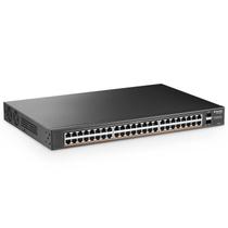 Switch Gigabit PoE MokerLink 48 portas com 2 SFP 800W 800W Switch Gigabit PoE MokerLink 48 portas com 2 SFP 800W 800W