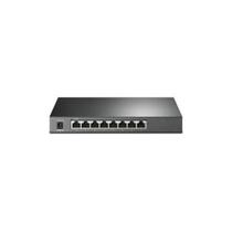 Switch Gigabit TP-Link T1500G-8T 8-Portas Gerenciável semi Fabricante. 16 Gbps. VLAN.True Flow. Montável Rack/parede.