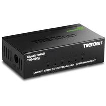 Switch Gigabit TRENDnet TEG-S50G de 5 portas com tecnologia GreenNet