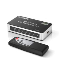 Switch HDMI 2.0 5X1 4K 60Hz HDCP 2.2 Chaveador Switcher c/IR Switch HDMI 2.0 5X1 4K 60Hz HDCP 2.2 Chaveador Switcher c/IR