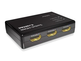 Switch HDMI 9241, 3 Entradas e 1 saída - Comtac - Comtac Kids