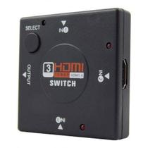 Switch Hdmi Digital 3 entradas - Xtrad
