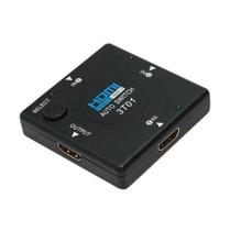 Switch Hdmi Divisor Hub com 3 Portas Hdmi Full HD 1080p - Exbom Switch Hdmi Divisor Hub com 3 Portas Hdmi Full HD 1080p - Exbom