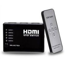 Switch HDMI/HDTV 5X1 c/ Controle