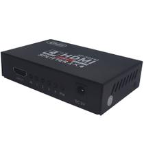 Switch HDMI Splitter Distribuidor Divisor 1 Entrada Para 4 Portas Saída HDMi 3D Full HD 1080P 1.4 - KP-AD142