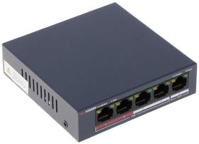 Switch Hikvision 5 Portas Poe Ds-3E0105P-E(B) Switch Hikvision 5 Portas Poe Ds-3E0105P-E(B)