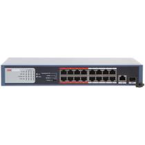 Switch Hikvision DS-3E0318P-E/M Não gerenciavel 16 portas Switch Hikvision DS-3E0318P-E/M Não gerenciavel 16 portas