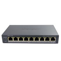 Switch Hikvision DS-3E1309P-EI/M - 8 Portas Fast Ethernet PoE, Longo Alcance e Proteção Contra Surtos