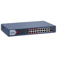 Switch Hikvision Ds-3e1318p-ei/m, Gerenciável, 16 Portas, Poe Switch Hikvision Ds-3e1318p-ei/m, Gerenciável, 16 Portas, Poe