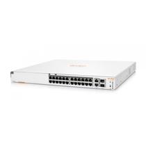 Switch HPE Aruba 1960 24G 2XGT 2SFP+ 370W Alimentação total PoE de 370 W (até 240 W de PoE Classe 6 ou 370 W de PoE Classe 4) JL807A