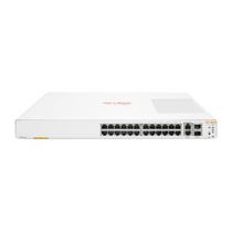 Switch HPE Aruba Gigabit Avançado 1960 24 portas RJ-45 10/100/1000, 2 portas SFP+ 10 GbE, 2 portas 10GBASE-T JL806A I Switch HPE Aruba Gigabit Avançado 1960 24 portas RJ-45 10/100/1000, 2 portas SFP+ 10 GbE, 2 portas 10GBASE-T JL806A I