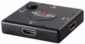 Switch Hub 3 Entradas 1 Saída Chaveador Divisor Hdmi Switch Hub 3 Entradas 1 Saída Chaveador Divisor Hdmi
