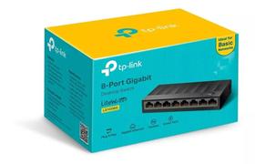 Switch Hub 8 Portas Tp-link Ls1008g Gigabit 10/100/1000mbps