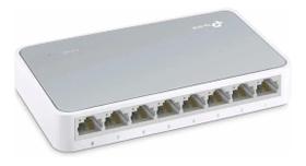 Switch hub de mesa 8 portas 10/100 TP-Link TL-SF1008D Switch hub de mesa 8 portas 10/100 TP-Link TL-SF1008D