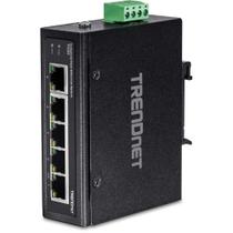 Switch Industrial Fast Ethernet Não Gerenciado TRENDnet TI-E50 - Trilho DIN
