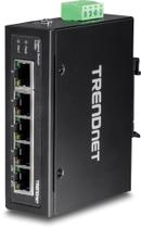 Switch industrial Gigabit DIN Rail TRENDnet TI-G50, 10 Gbps