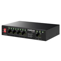Switch Intelbras S1105fp Nao Gerenciavel Poe5p Fast Ethernet