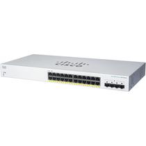 Switch Inteligente Cisco Business Gerenciado Gigabit CBS220-24T-4G 24 Porta GE 10/100/1000 4x1G SFP (CBS220-24T-4G-NA)