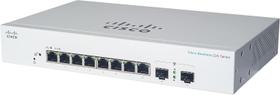 Switch inteligente projetado pela Cisco para negócios CBS220-8FP-E-2G de 8 portas