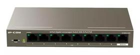 Switch Ip-com, 9 Portas Gigabit 10/100/1000 Mbps 8 Poe + 1