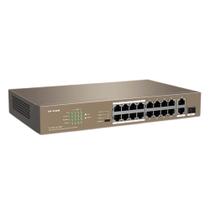 Switch Ip-com F1118p-16-150w 16 Portas 10/100/1000 Poe Não Gerenciado